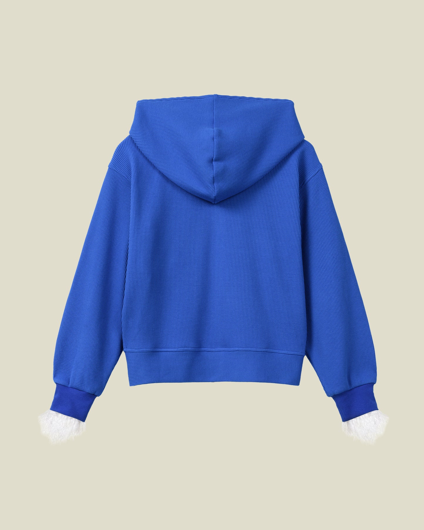 NOUR AL BAHR WAFFLE ZIP HOODIE